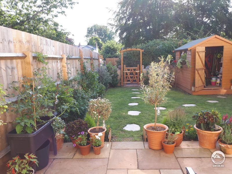 Сад моего друга просто прекрасен