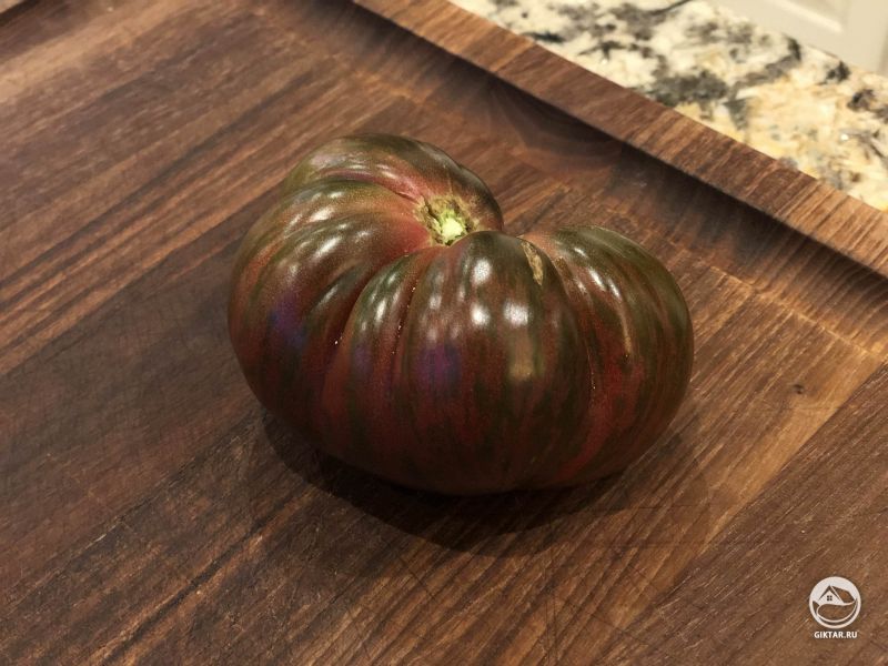 Мой первый томатный сезон! Томат сорта &quot;Беркли Тай Дай Хаат&quot; (Berkeley Tie-Dye Heart)