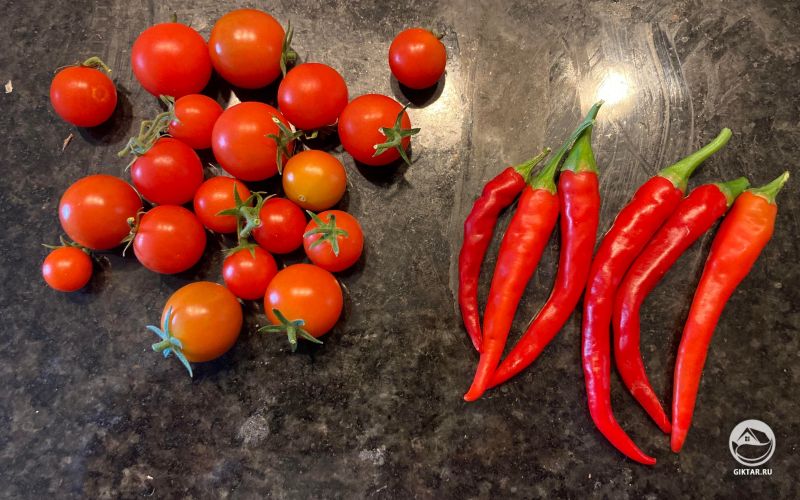 Мой балконный урожай