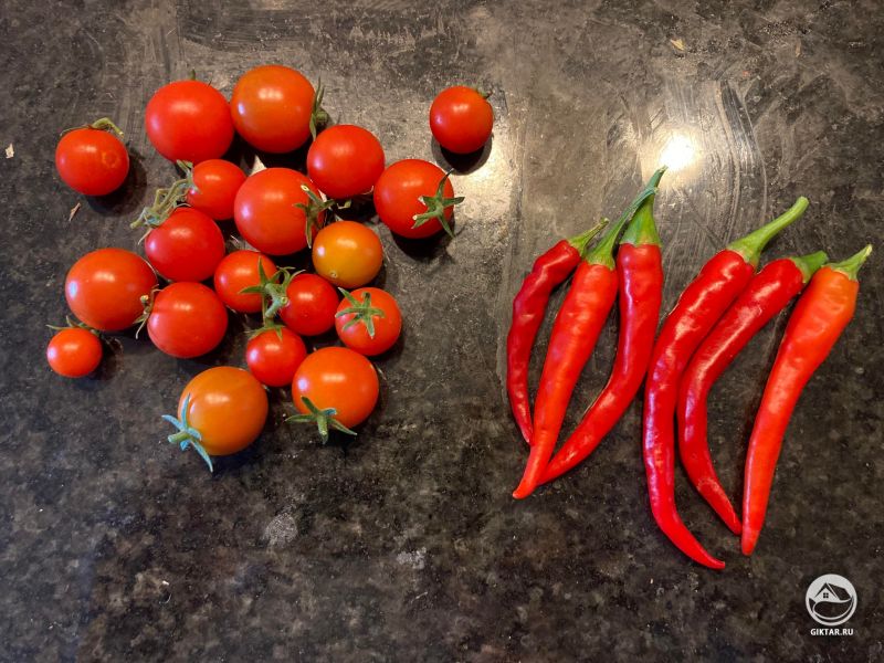 Мой балконный урожай