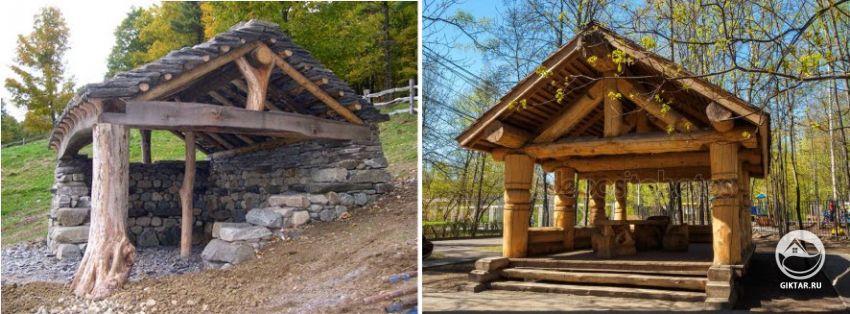 Красивые и уютные садовые беседки для приусадебного участка