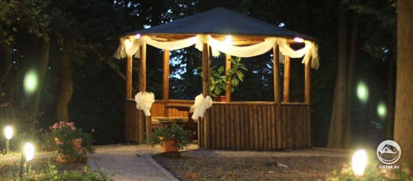 Красивые и уютные садовые беседки для приусадебного участка